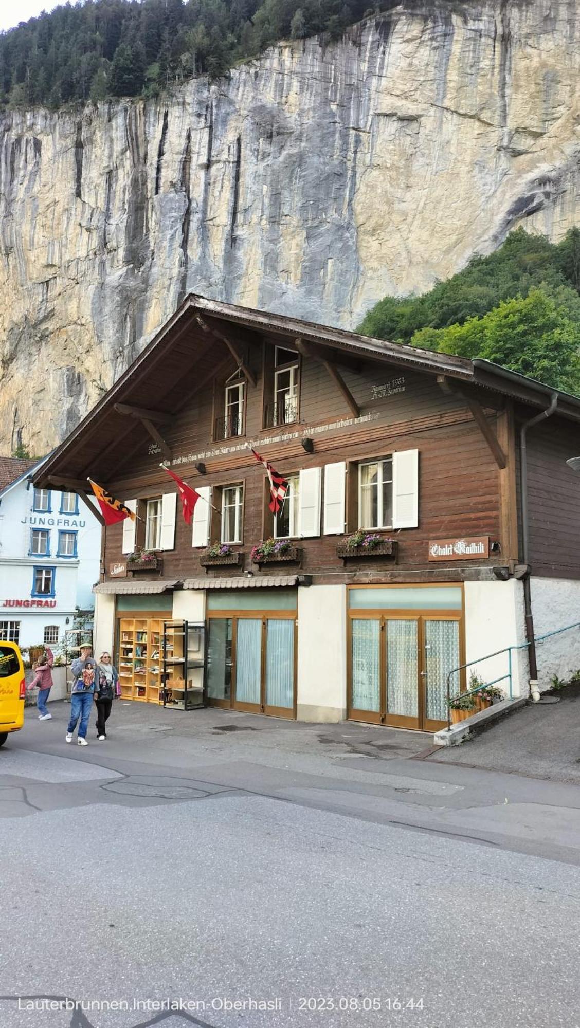 Chalet Maithili Lauterbrunnen -152-Year-Old Majestic Chalet Exteriér fotografie